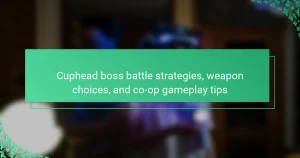 Cuphead boss battle strategies, weapon choices, and co-op gameplay tips