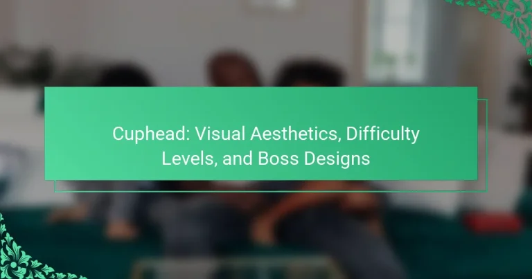 Cuphead: Visual Aesthetics, Difficulty Levels, and Boss Designs