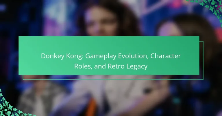 Donkey Kong: Gameplay Evolution, Character Roles, and Retro Legacy