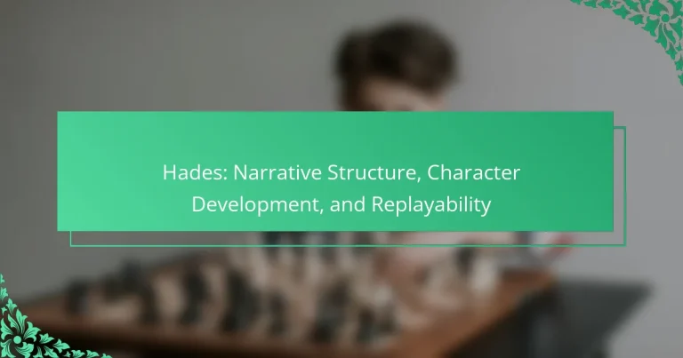 Hades: Narrative Structure, Character Development, and Replayability