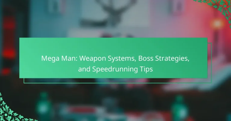 Mega Man: Weapon Systems, Boss Strategies, and Speedrunning Tips