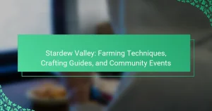 Stardew Valley: Farming Techniques, Crafting Guides, and Community Events