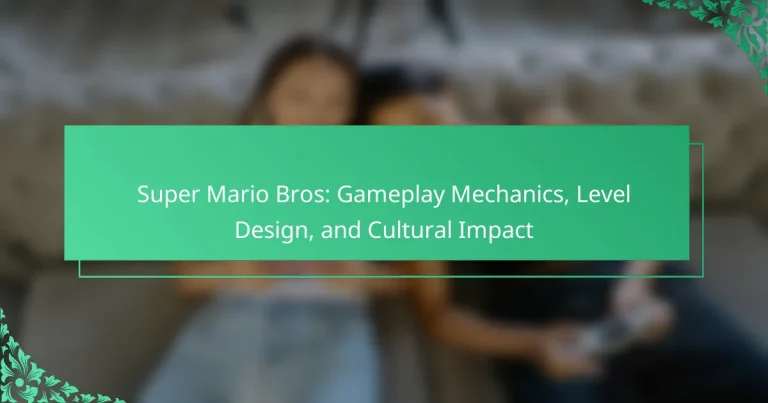 Super Mario Bros: Gameplay Mechanics, Level Design, and Cultural Impact
