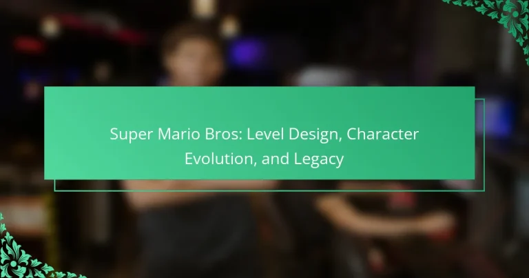 Super Mario Bros: Level Design, Character Evolution, and Legacy