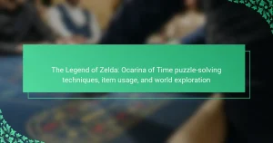 The Legend of Zelda: Ocarina of Time puzzle-solving techniques, item usage, and world exploration